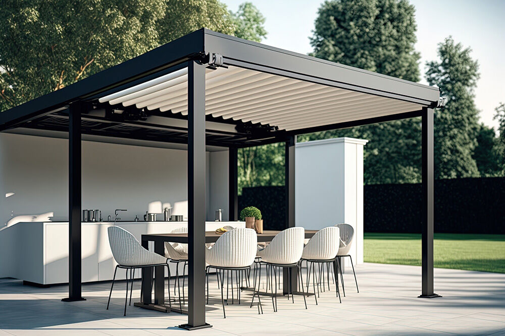 Am&eacute;nagements ext&eacute;rieurs : v&eacute;randa et terrasse