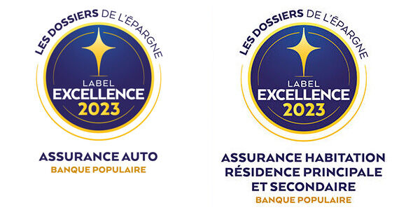 Labels Excellence 2023 - Assurance Auto et Assurance Habitation
