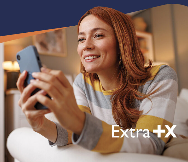 Visuel illustrant les avantages EXTRA +X