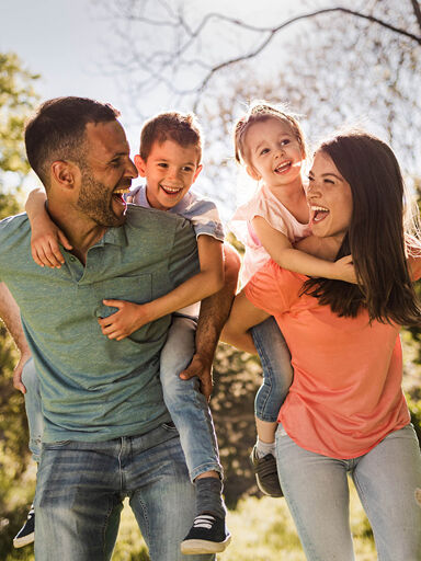 family-enjoying-time-together