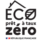 Logo &Eacute;co Pr&ecirc;t &agrave; Taux Z&eacute;ro (R&eacute;publique Fran&ccedil;aise)