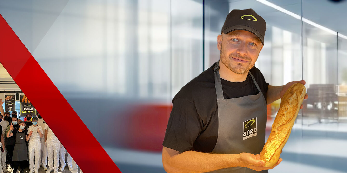 Christophe Chomier, Boulangerie Ange.