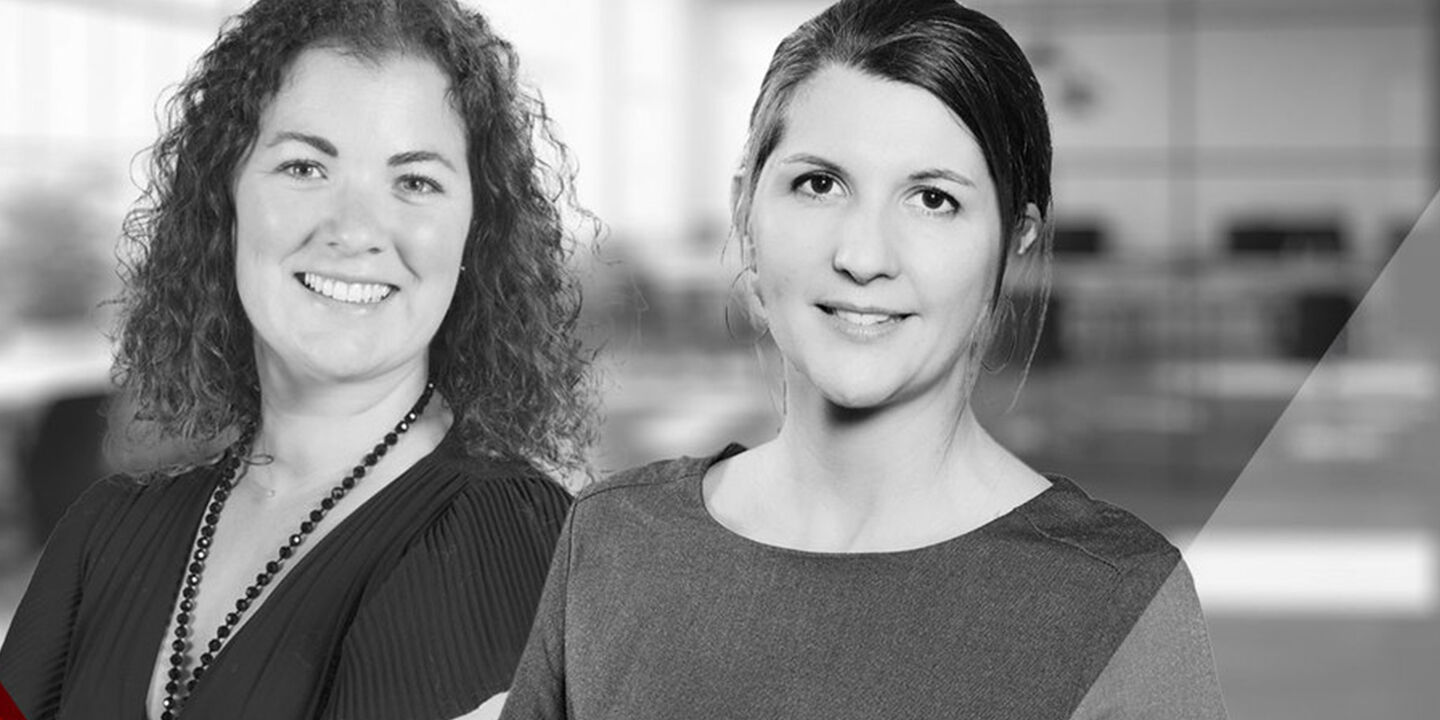 Amandine Eudier et Lucie Lesueur, Banque de Savoie.