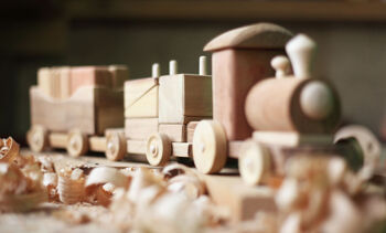 petit train en bois - Transmettre votre patrimoine