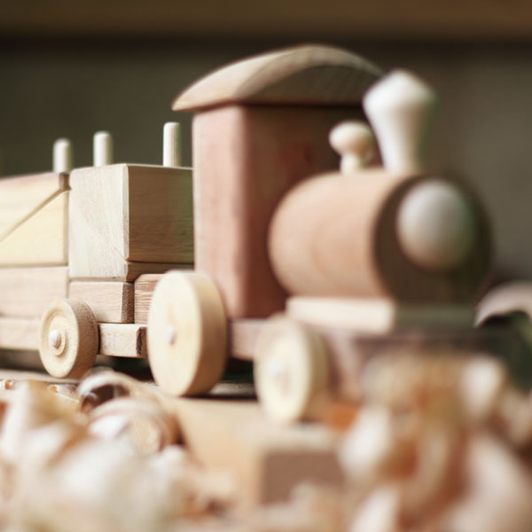 petit train en bois