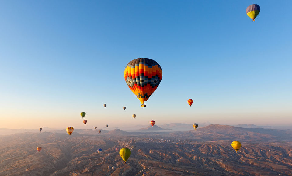 montgolfières colorées - Les garanties internationales