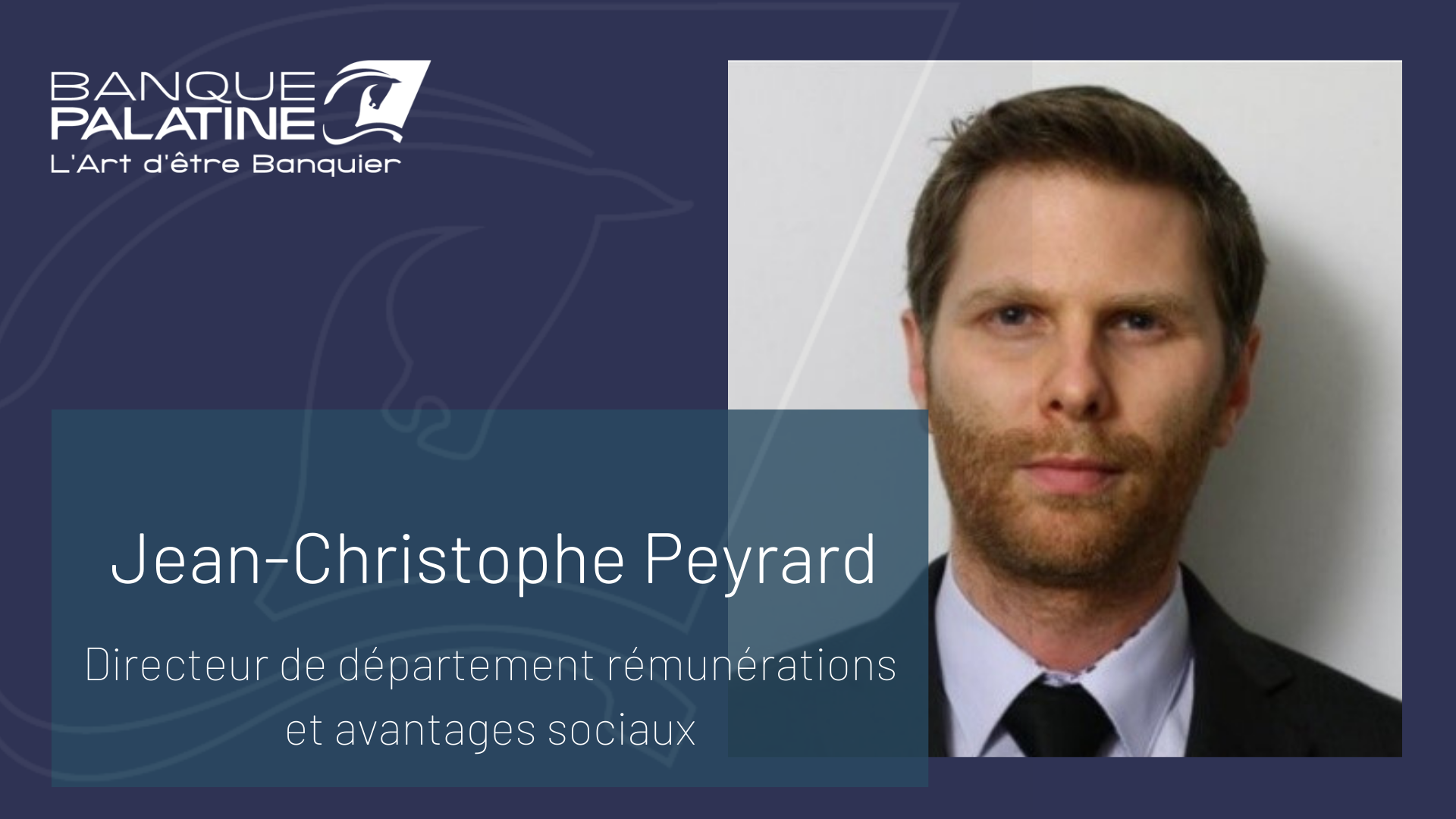 Nomination Jean Christophe Peyraud