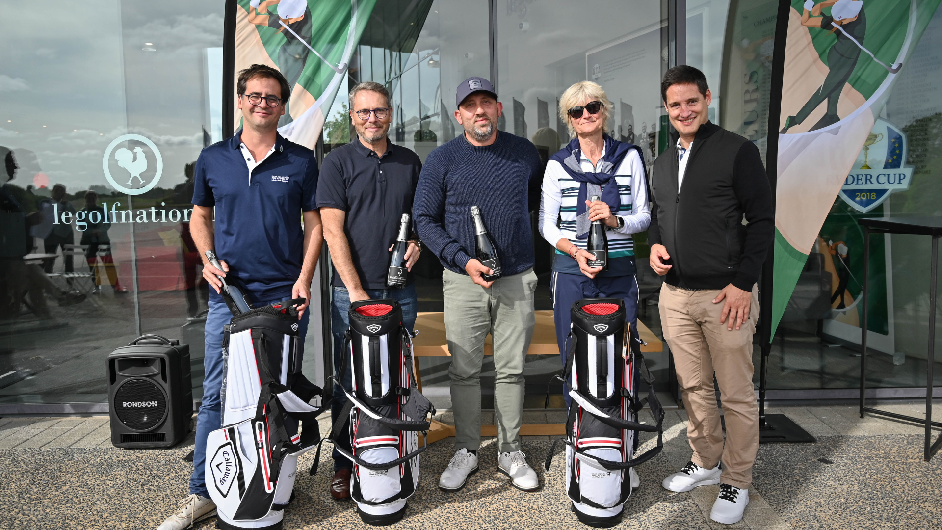 Journée de golf sur l’Albatros avec la clientèle de la Banque Palatine