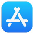 logo app store, t&eacute;l&eacute;chargez l'application ePalatine