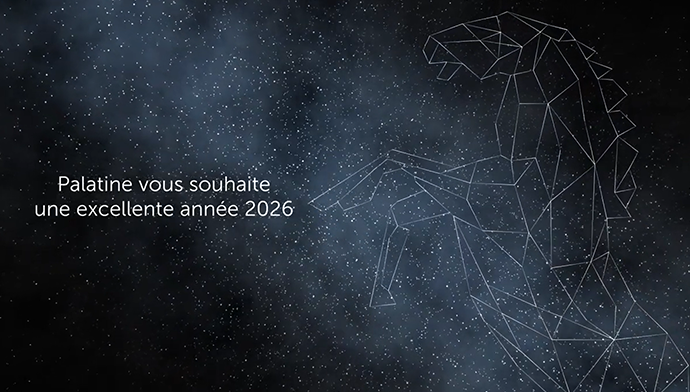 La banque Palatine vous souhaite une belle ann&eacute;e 2026
