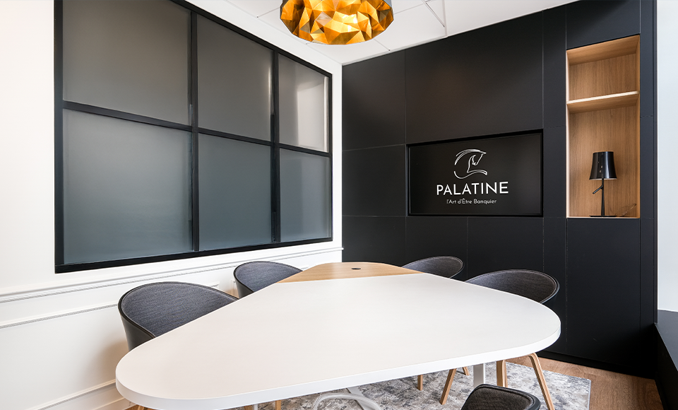 agence palatine et logo