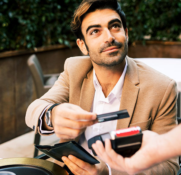 business carte visa professionnel commerçant