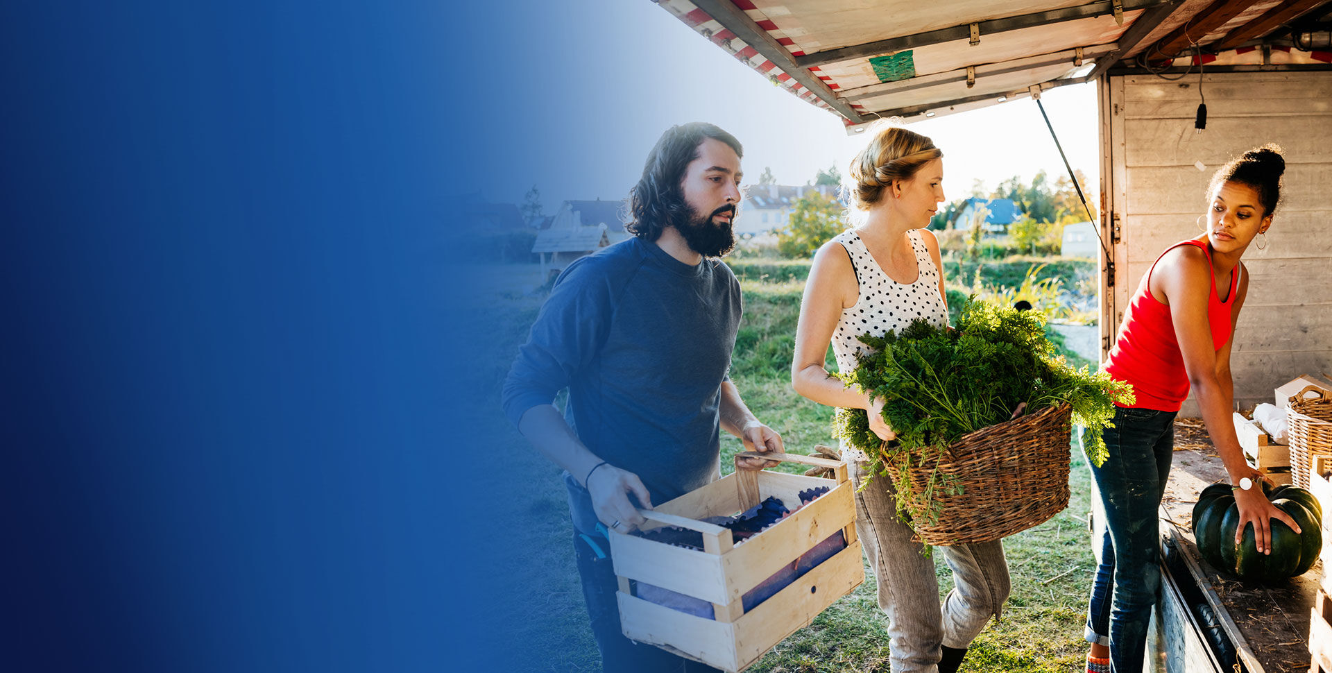 agriculture homme femme l&eacute;gume