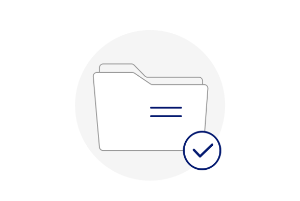 Illustration dossier validé