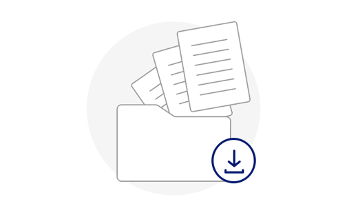 Illustration télécharger des documents