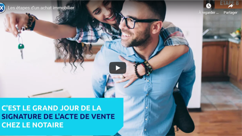 Les étapes de votre projet immobilier en vidéo