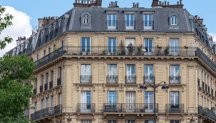 immeuble habitation ville ciel