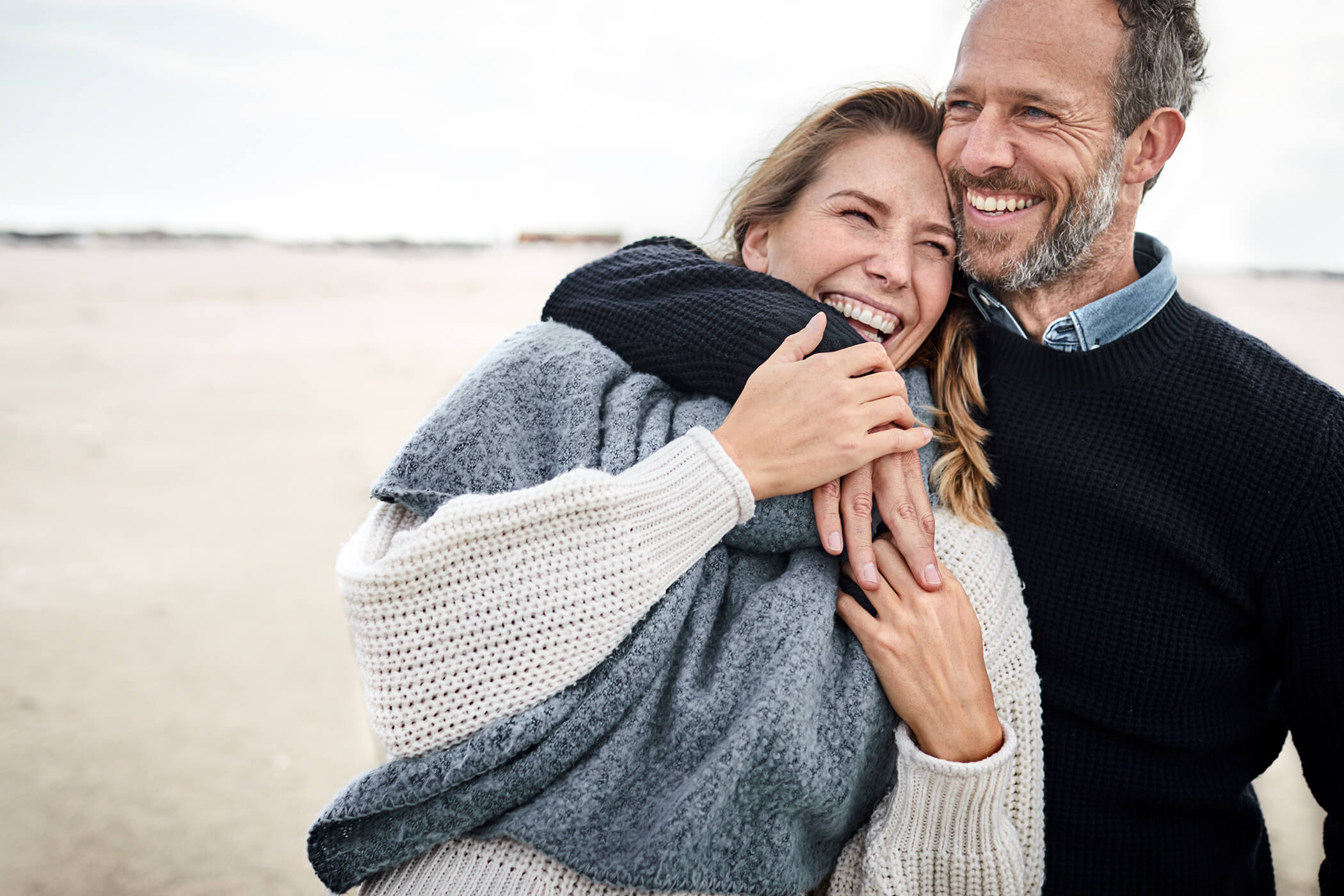femme homme couple plage