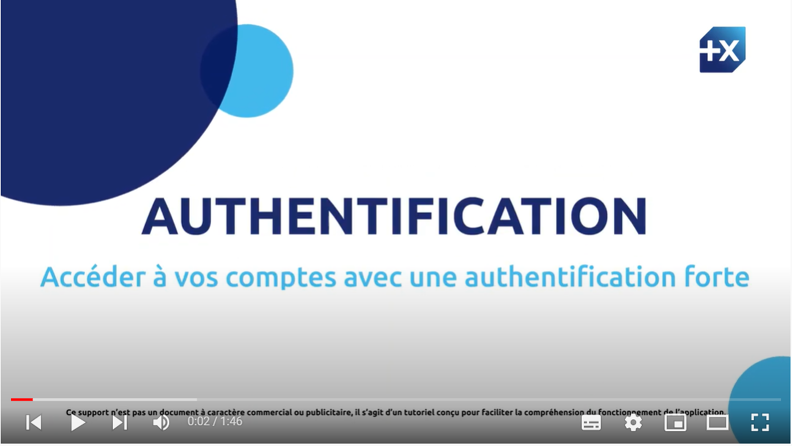capture vidéo authentification accès compte