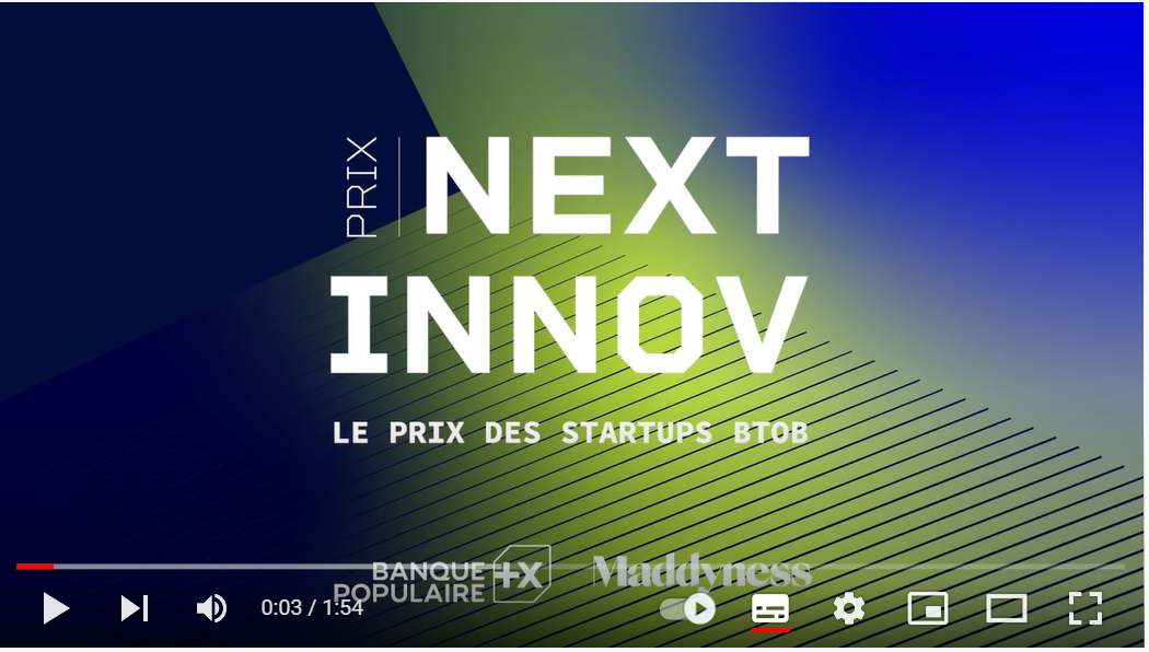 capture vidéo prix next innov