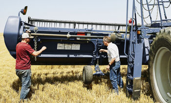 tracteur agriculteurs champs matériel agricole