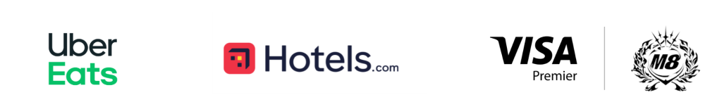 Uber Eats
Hotels.com
Visa Premier x Gentle Mates